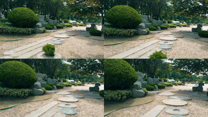 中国园林，西安，中国。