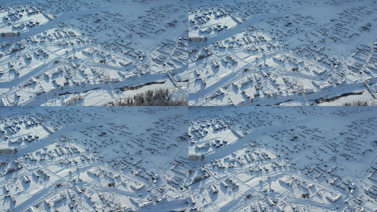 新疆阿勒泰禾木雪景