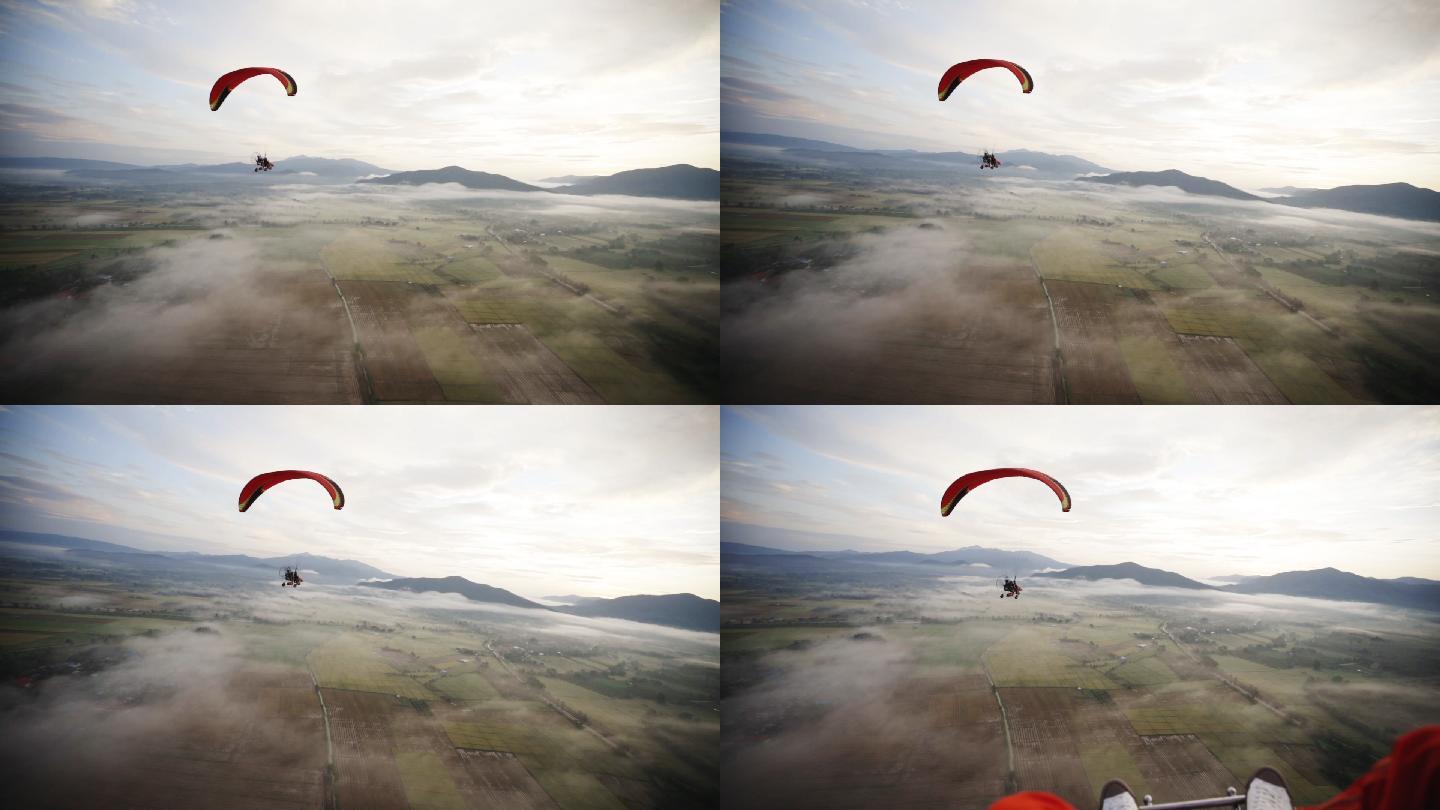 POV云端滑翔伞极限运动