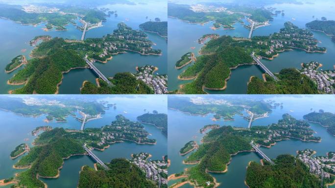 杭州千岛湖（千岛湖）鸟瞰图
