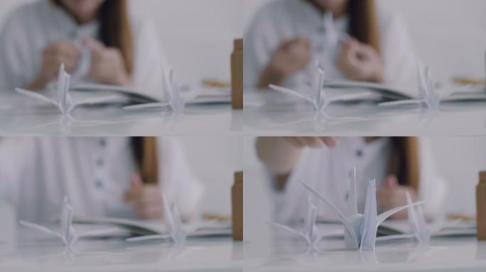 折纸艺术纸鹤