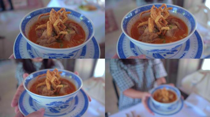 泰国菜：个人观点端菜端饭盛饭