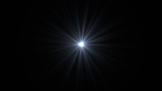 点光源射线旋转太阳光透明通道循环