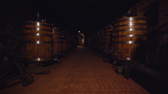 【4K原创】意大利城堡地窖葡萄酒窖1
