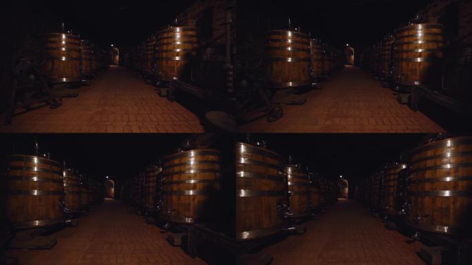 【4K原创】意大利城堡地窖葡萄酒窖1