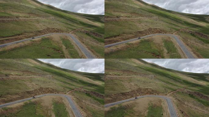 原创 西藏山南市旷野自驾游旅行公路风光