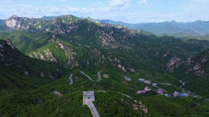 [4K]航拍素材.北京延庆龙泉峪长城