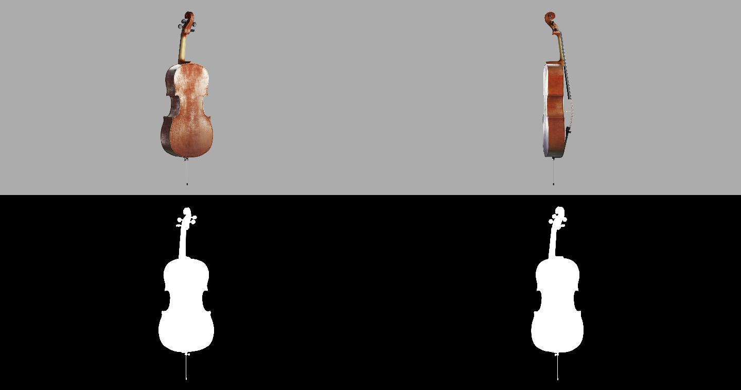 中提琴旋转与卢马马特环分离。