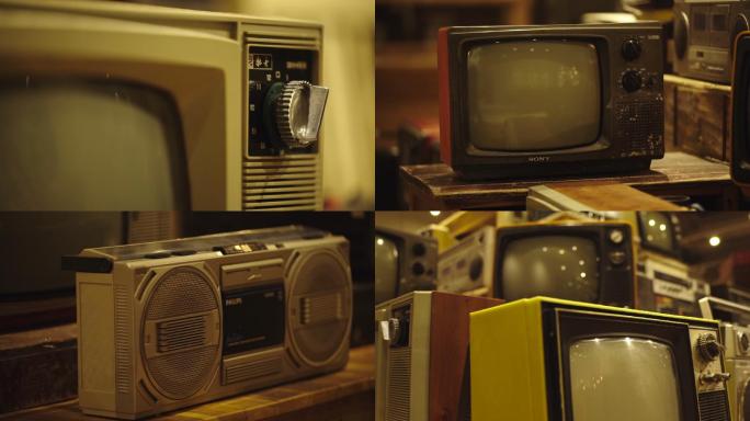 复古电视机实拍老物件人文历史回忆