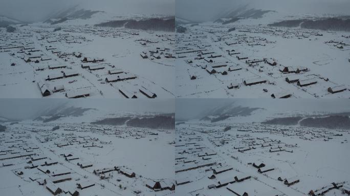 新疆阿勒泰禾木雪景