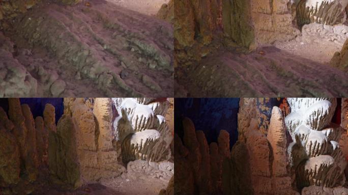 溶洞钟乳石地貌模型 (2)