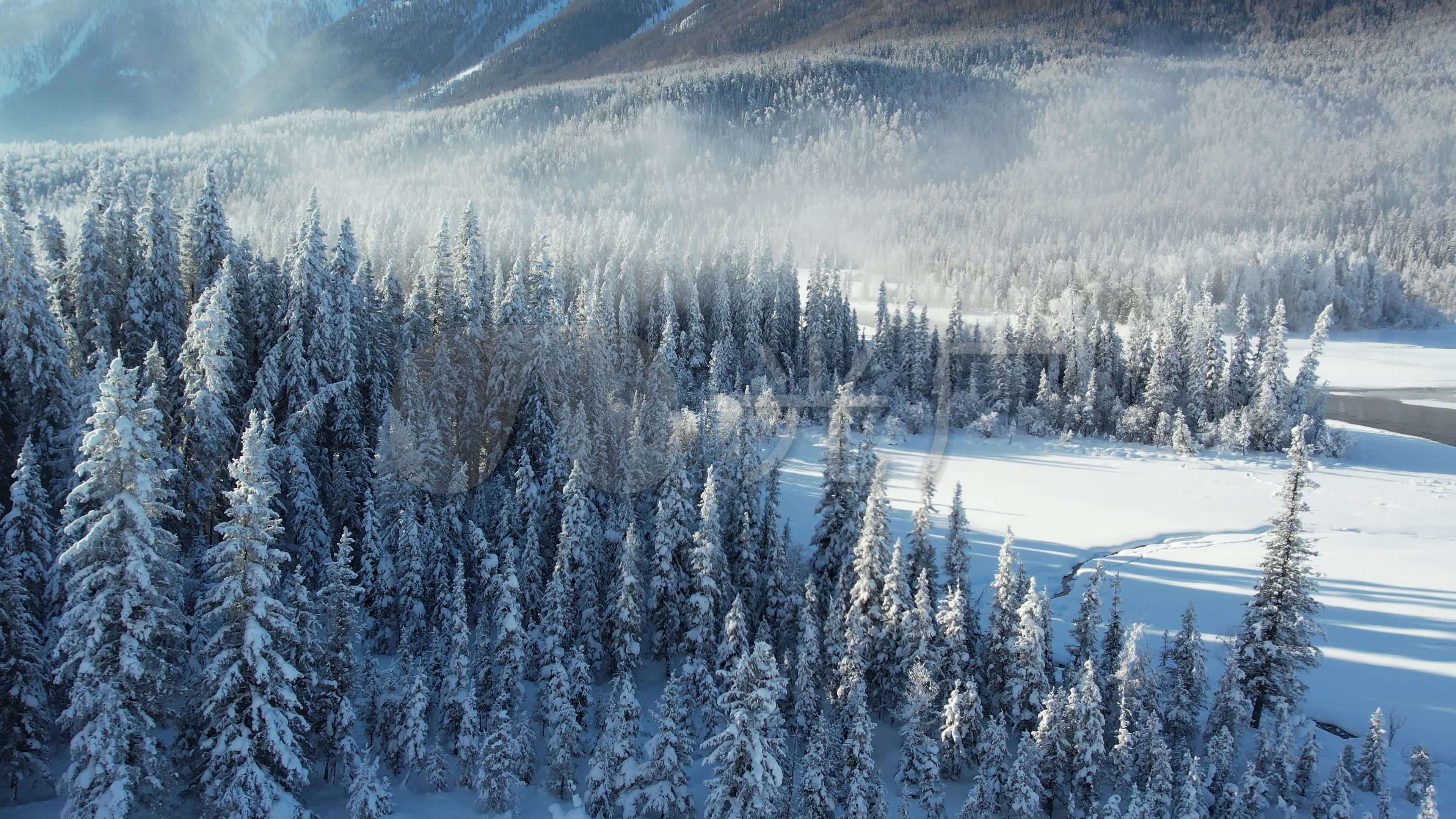 在西班牙阿斯图里亚斯山脉的雪景中蜿蜒的道路鸟瞰图。冬天的时候。风景名胜免费下载_jpg格式_3411像素_编号43386432-千图网