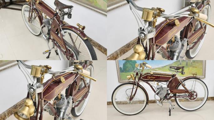 老式自行车国产自行车俄式收藏品