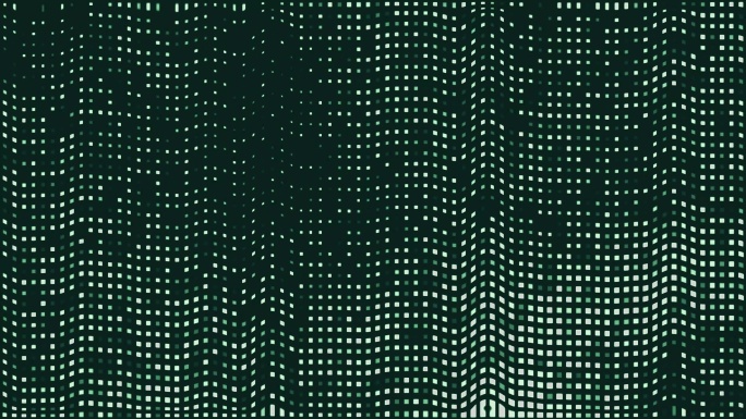 马赛克灯光显示模糊、彩色的正方形、抽象的像素网格背景，是技术、科学、商业、广告、空间、互联网、数字视