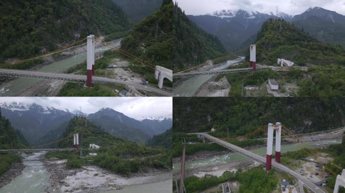 新西藏通麦大桥航拍