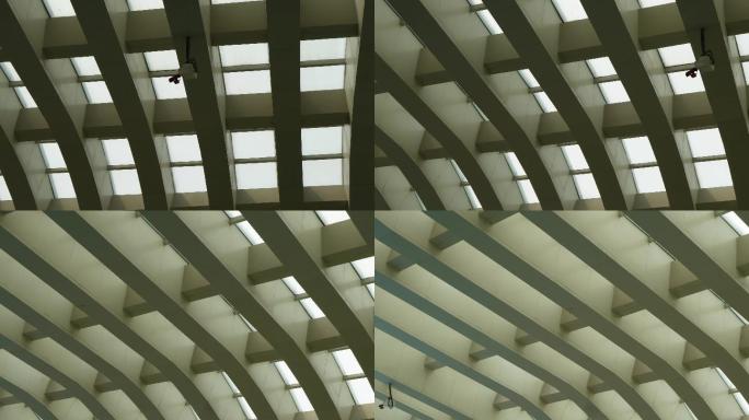 现代建筑设计结构房顶玻璃 (7)