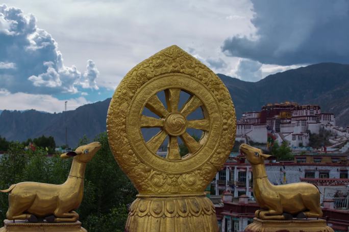 西藏寺庙空镜