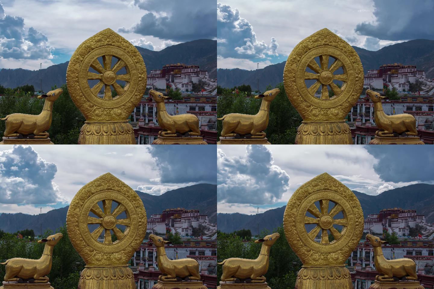西藏寺庙空镜