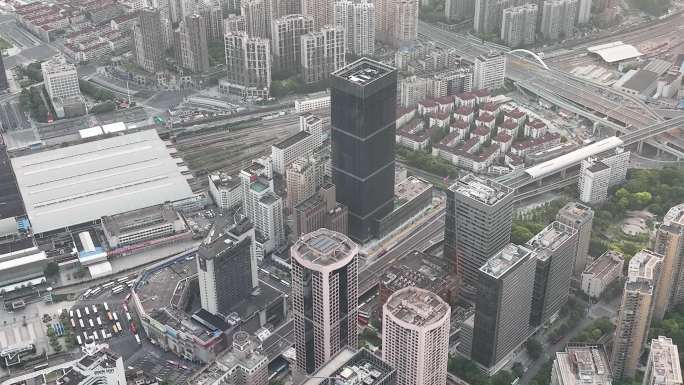 4K原素材-上海空城，上海北横通道