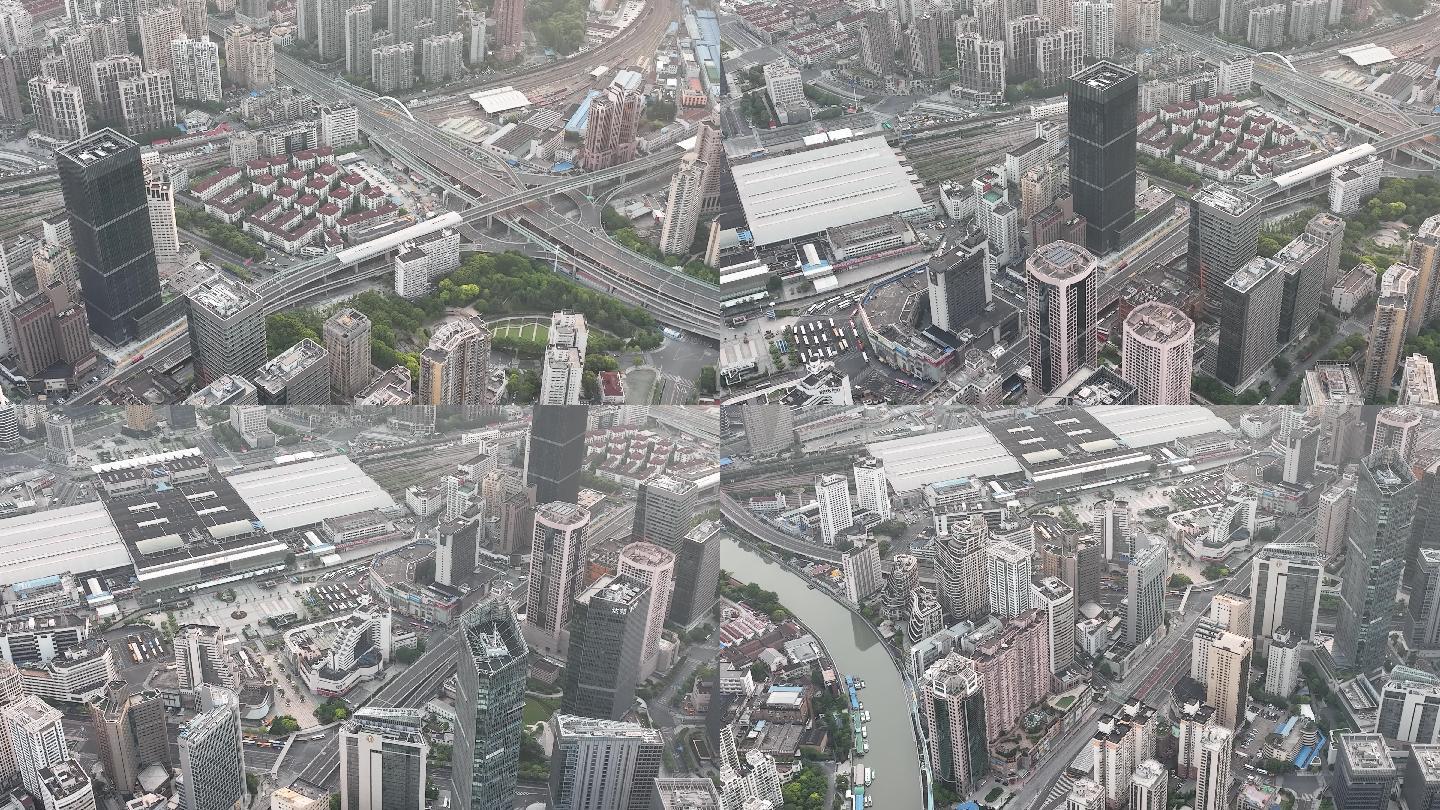 4K原素材-上海空城，上海北横通道