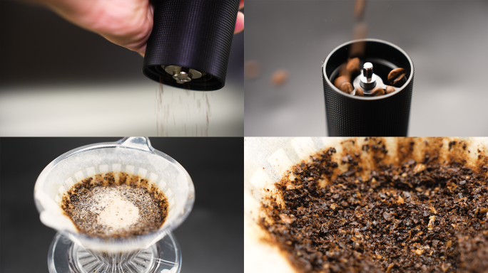 【原创】手磨咖啡慢动作手冲咖啡咖啡豆
