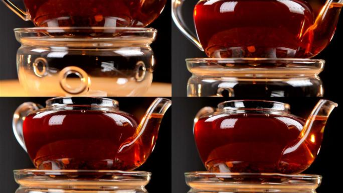 茶壶展示红茶茶具