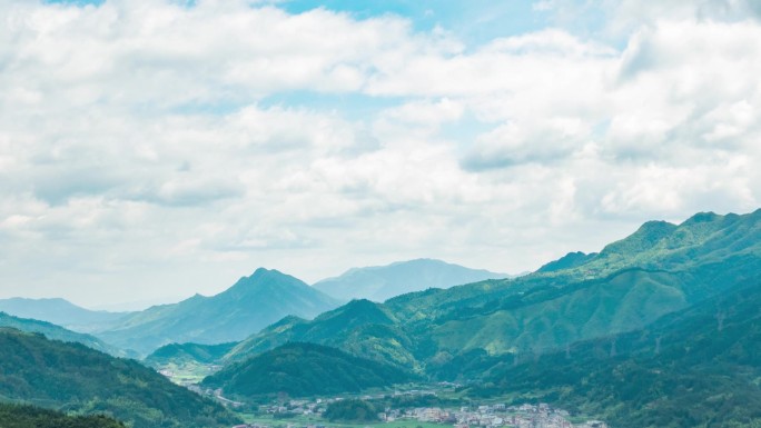 湖南怀化雪峰山脉自然地貌