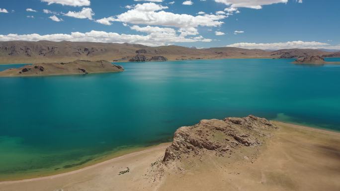 原创 西藏羌塘高原恰规错自然风光航拍