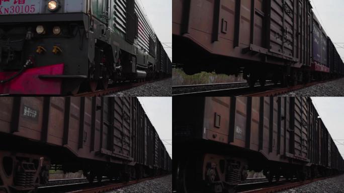 火车货车行驶视频素材