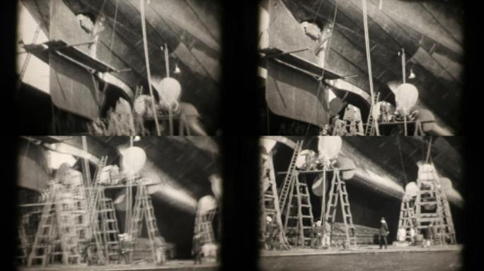 RMS Majestic干船坞16mm 1927（HD1080）