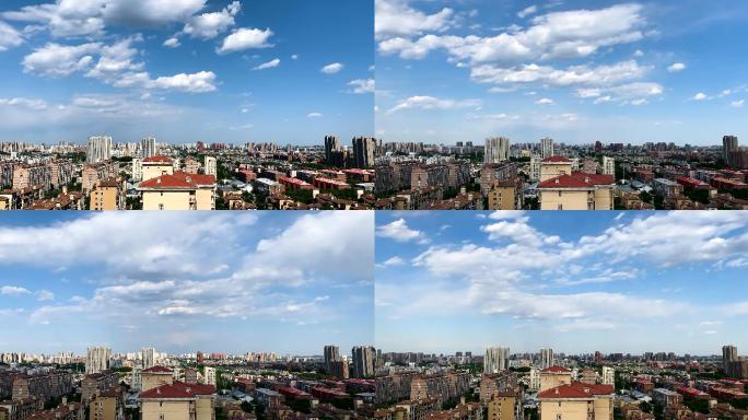 城市天空延时摄影