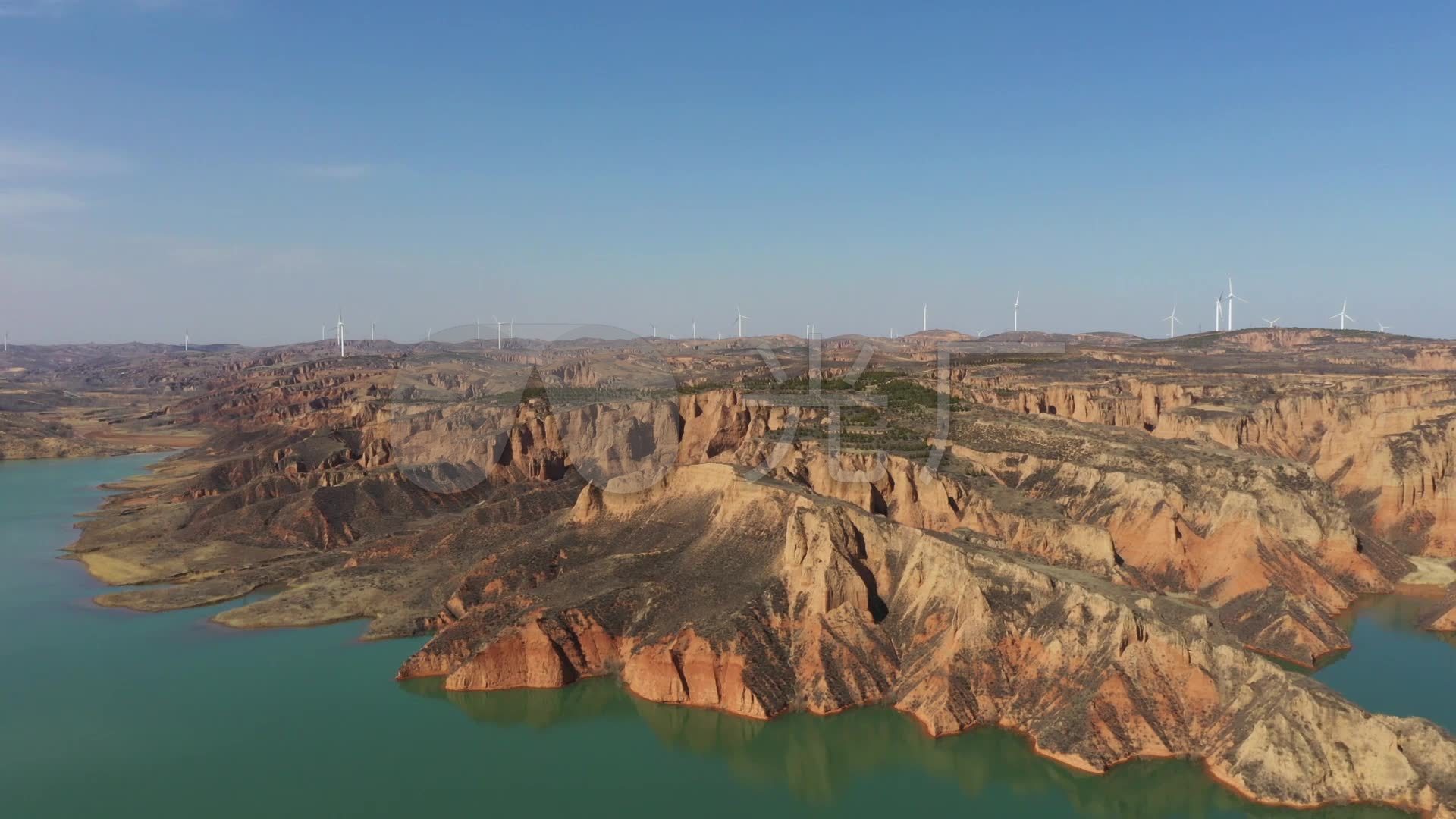 陕西西安黑河水库航拍_4096X2160_高清视频素材下载(编号:9620144)_实拍视频_光厂(VJ师网) www.vjshi.com