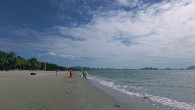 海南三亚亚龙湾海滩