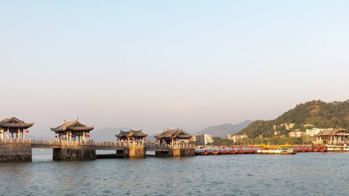 平移中国著名历史建筑：广济桥