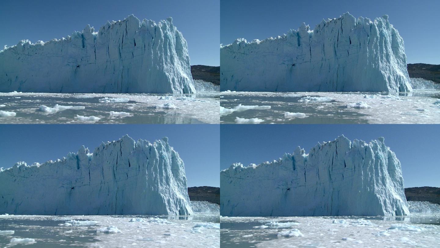 鄂齐冰川南极冰天雪地极寒地带
