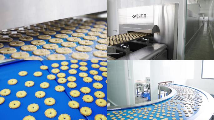 现代化食品加工生产线饼干加工生产