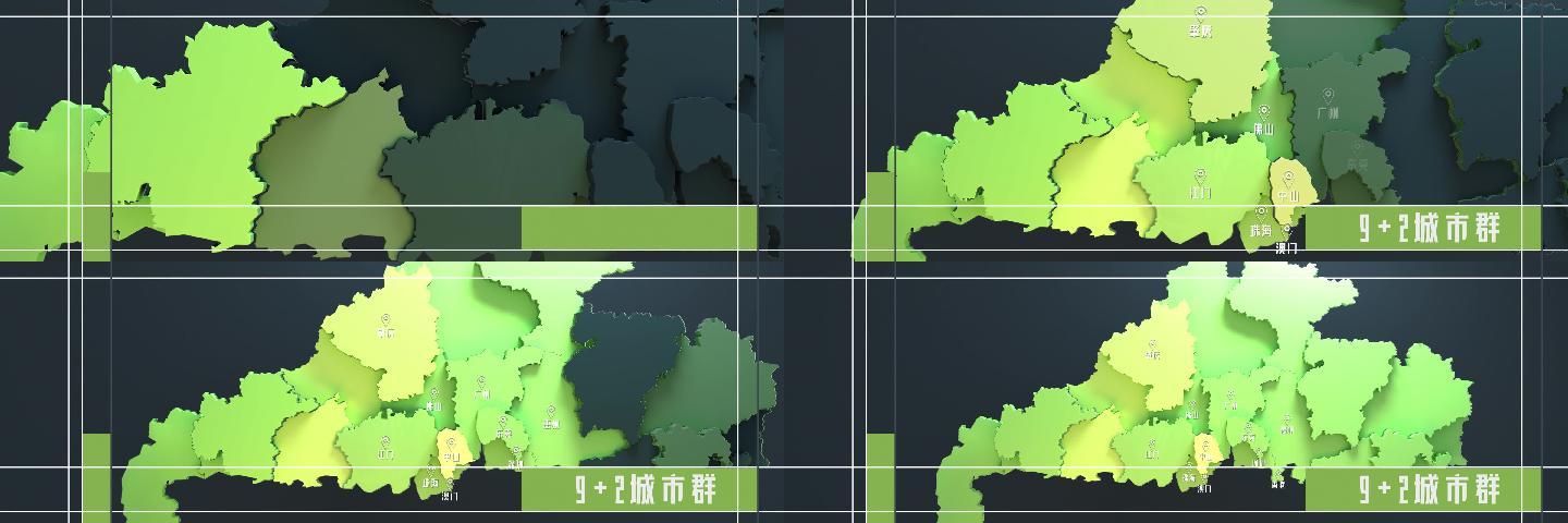 广州粤港澳地图