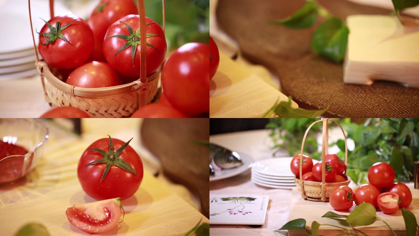 【镜头合集】夏季蔬菜西红柿番茄  (2)