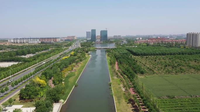 淄博 猪龙河 城市河 景观