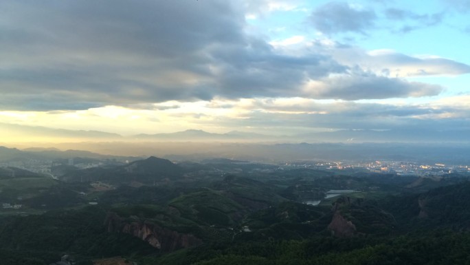 湖南省郴州市永兴县龙王岭景区航拍