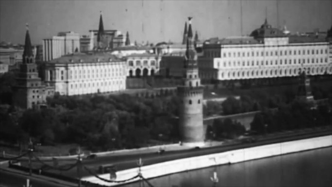 50年代莫斯科克里姆林宫建筑面貌