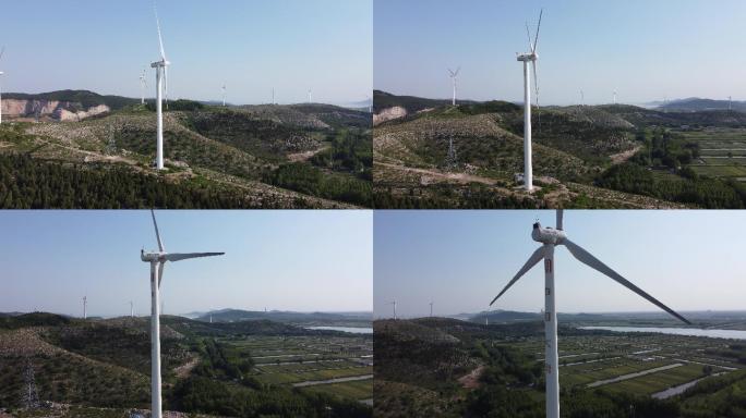 新能源 风力发电 美好生活 山东 泰安