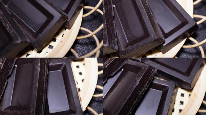 黑巧巧克力零食甜品 (4)