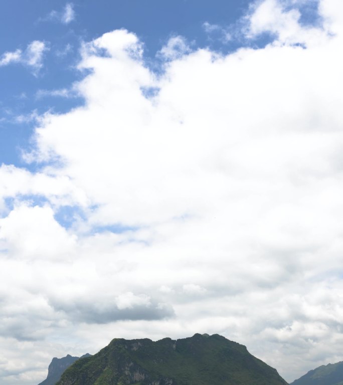 贵州大山风光延时摄影