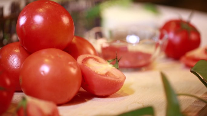 【镜头合集】夏季蔬菜西红柿番茄  (3)