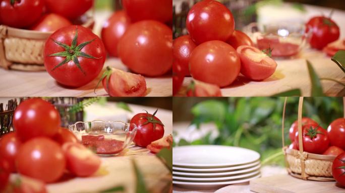 【镜头合集】夏季蔬菜西红柿番茄  (3)