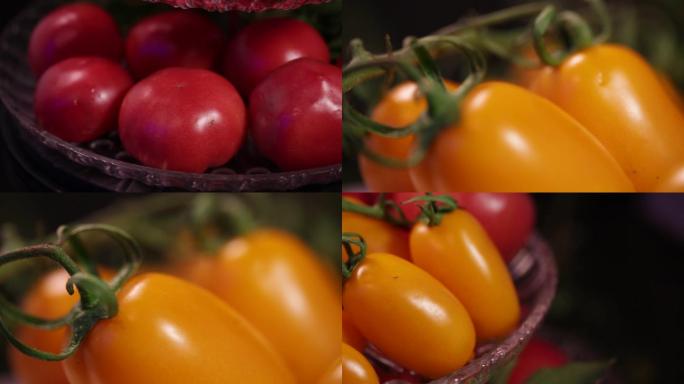 【镜头合集】黄柿子黄番茄灯笼番茄