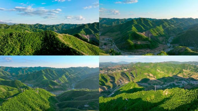 山区远距离输电绿水青山