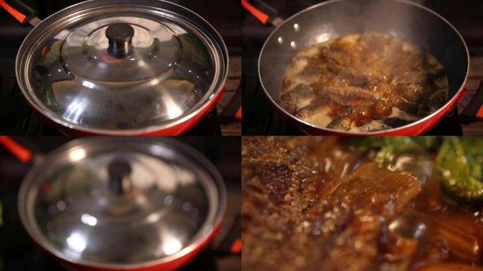 【镜头合集】鱼汤炖鱼红烧鱼  (1)