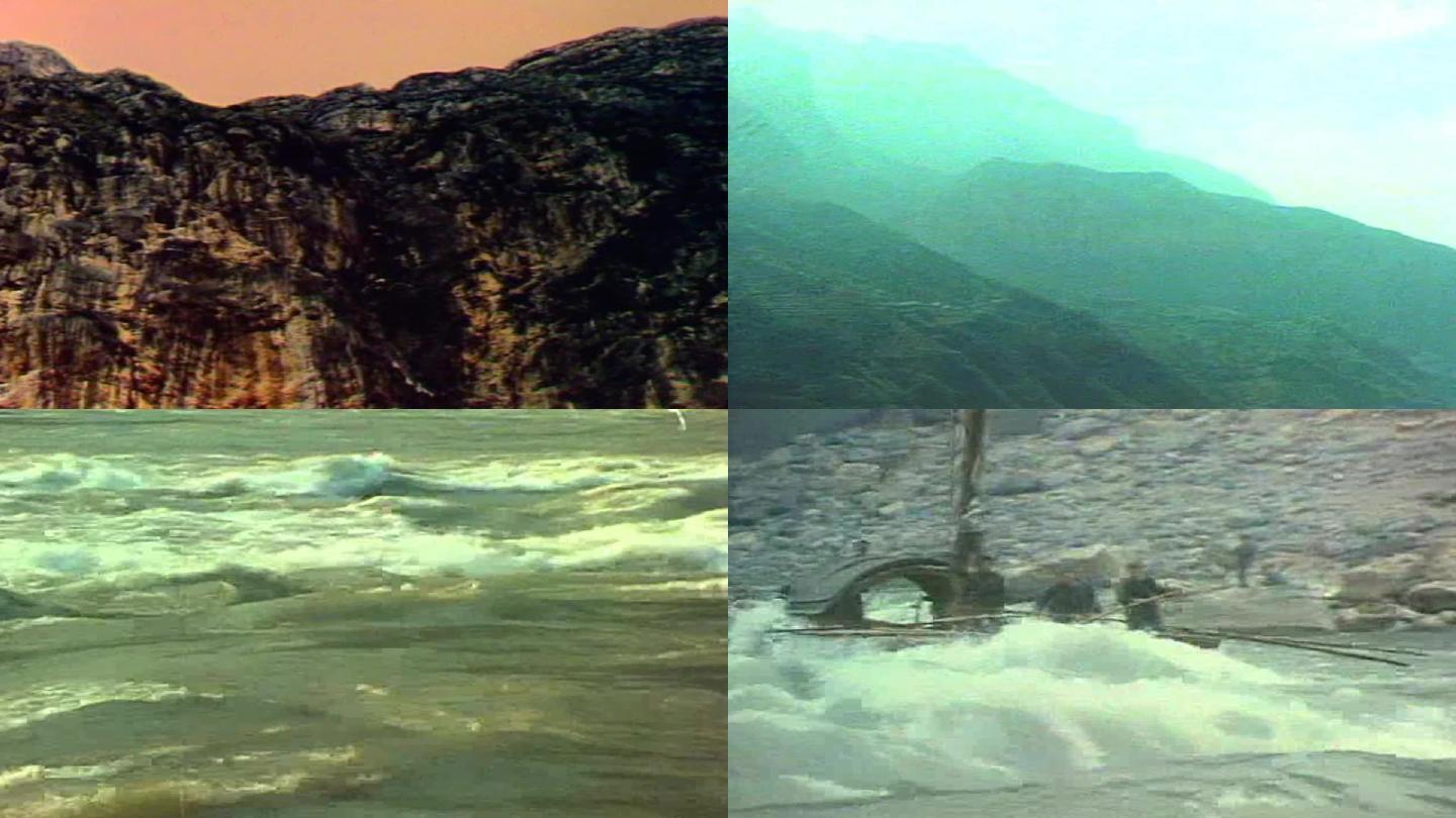 80年代四川盆地纤夫影像